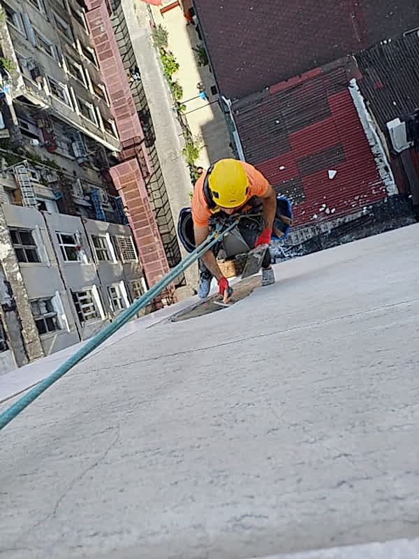 iple erişim, rope access, endüstriyel dağcılık, dış cephe temizlik, cam cephe temizlik